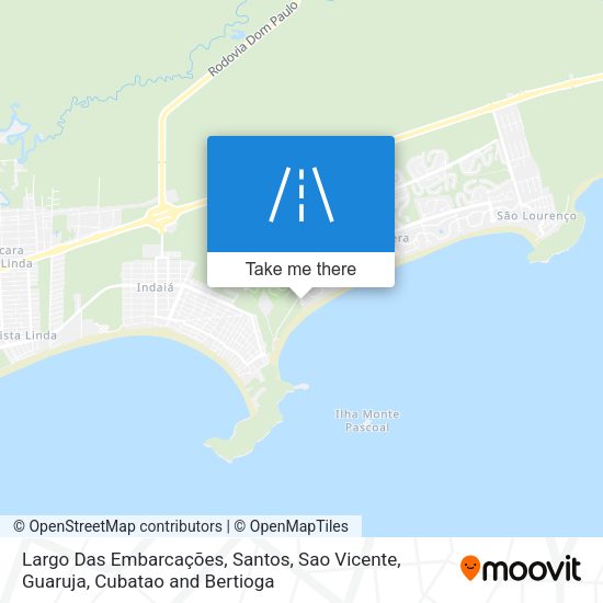 Largo Das Embarcações map