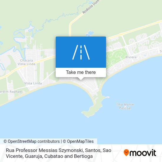 Rua Professor Messias Szymonski map