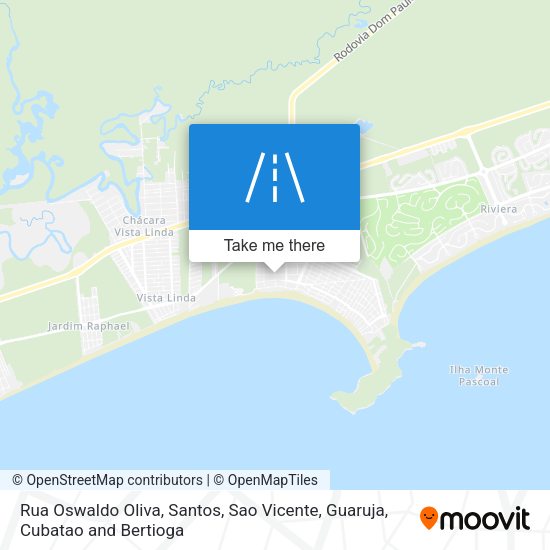 Rua Oswaldo Oliva map