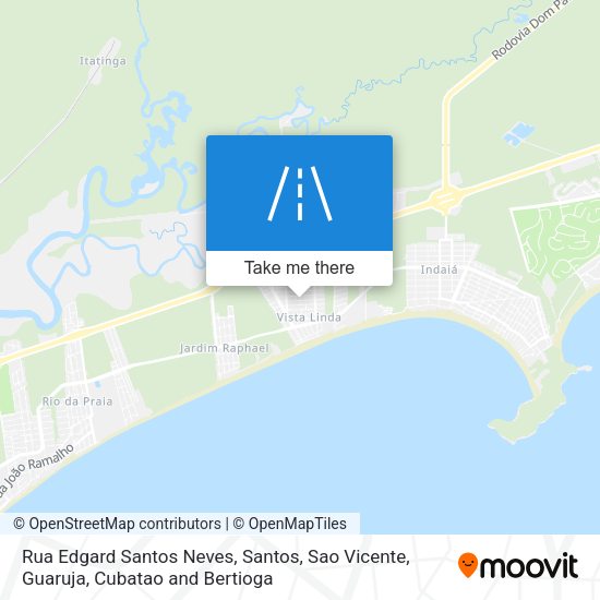 Rua Edgard Santos Neves map