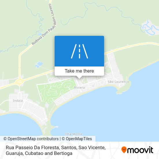 Rua Passeio Da Floresta map