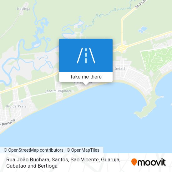 Rua João Buchara map