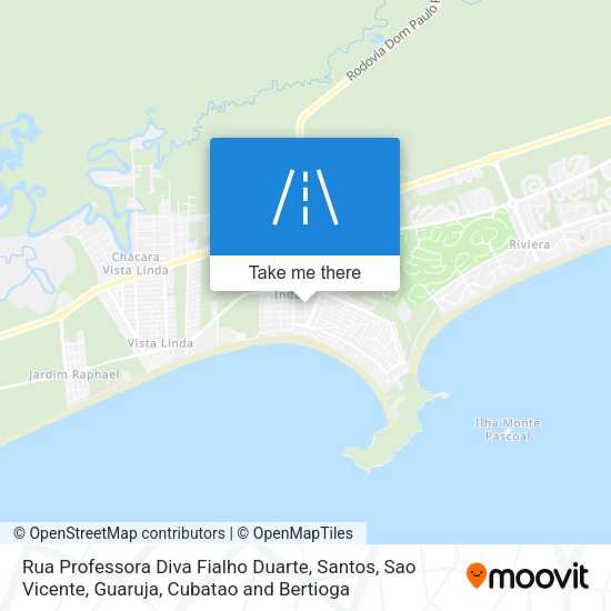 Rua Professora Diva Fialho Duarte map