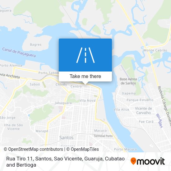 Rua Tiro 11 map