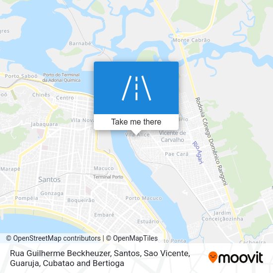 Rua Guilherme Beckheuzer map