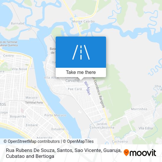 Rua Rubens De Souza map