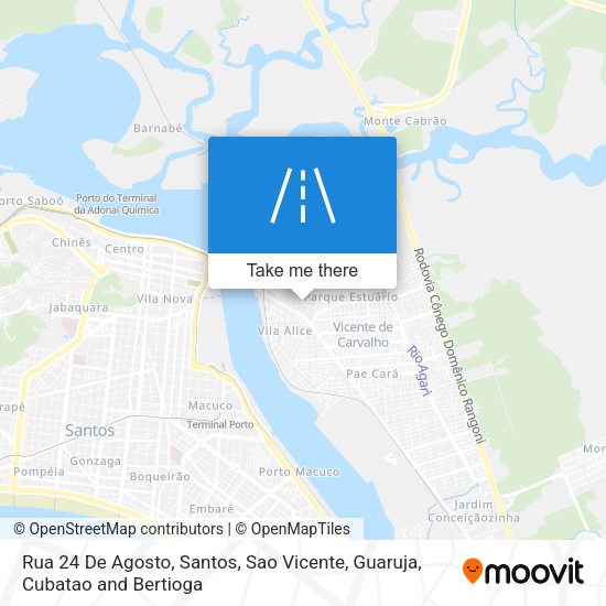 Rua 24 De Agosto map