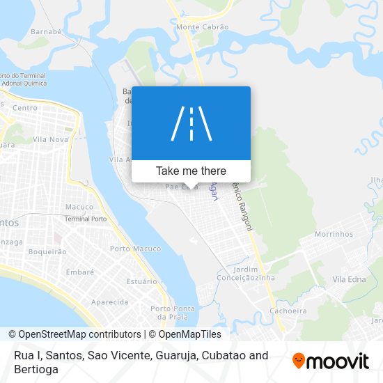 Rua I map
