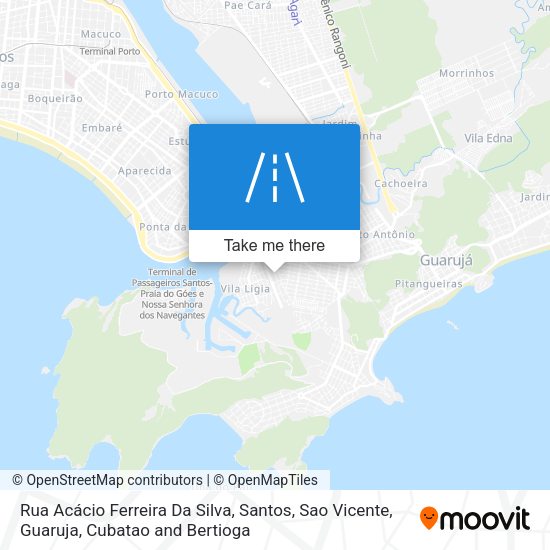 Rua Acácio Ferreira Da Silva map