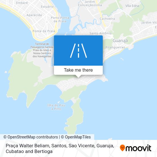 Praça Walter Beliam map