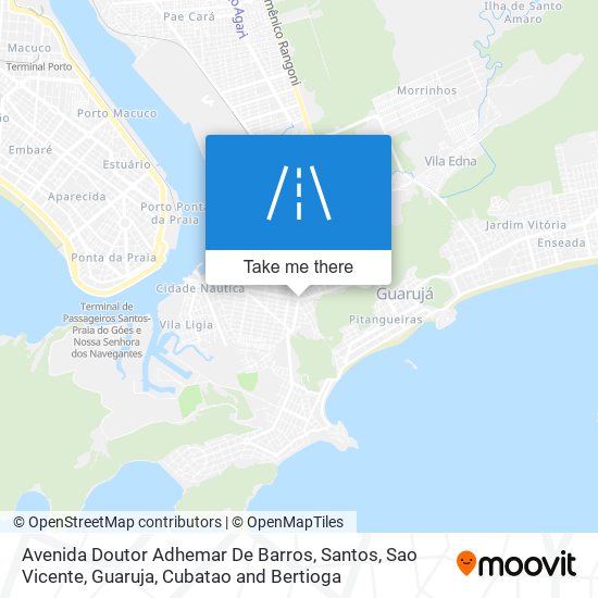 Mapa Avenida Doutor Adhemar De Barros