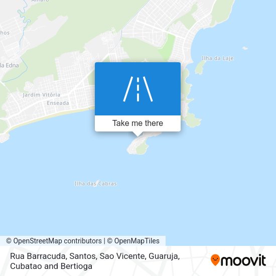 Rua Barracuda map