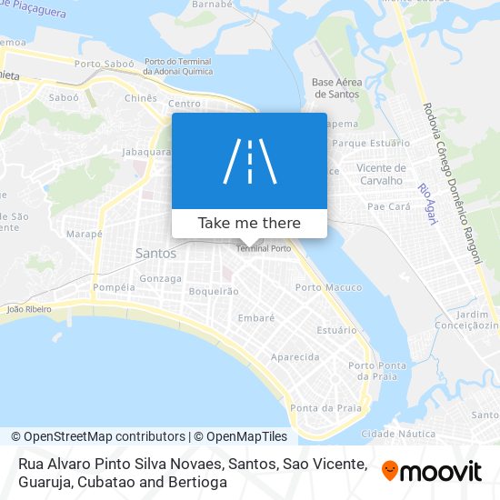 Mapa Rua Alvaro Pinto Silva Novaes