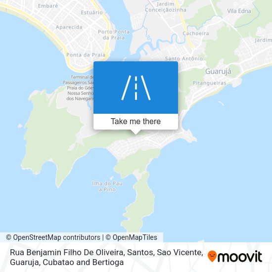 Rua Benjamin Filho De Oliveira map