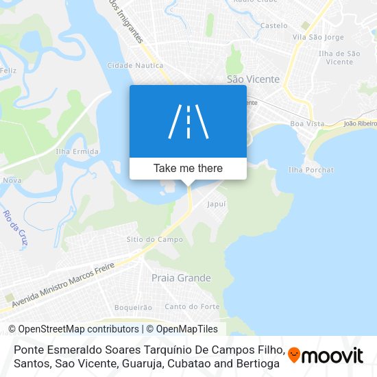 Ponte Esmeraldo Soares Tarquínio De Campos Filho map