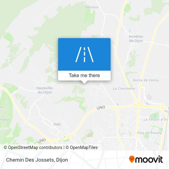 Chemin Des Jossets map