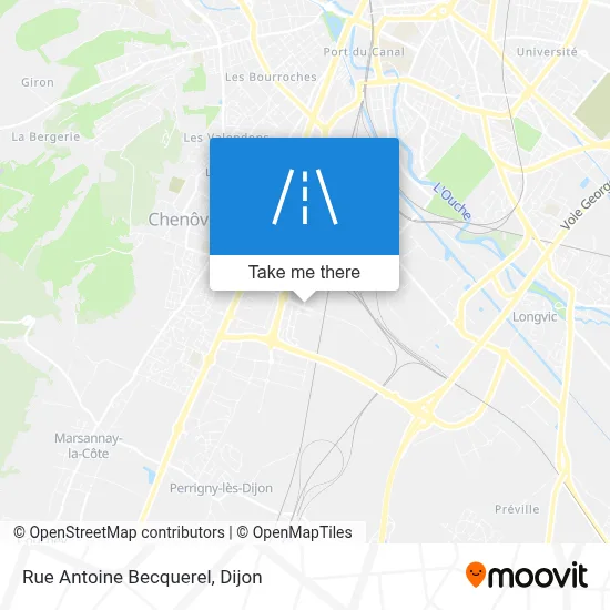 Rue Antoine Becquerel map