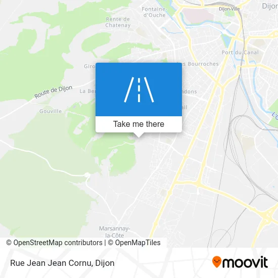 Rue Jean Jean Cornu map