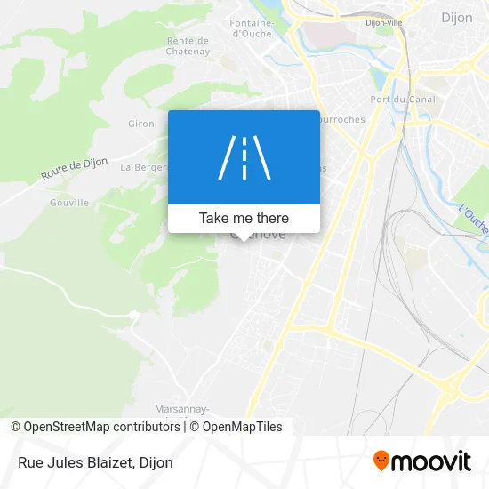 Rue Jules Blaizet map