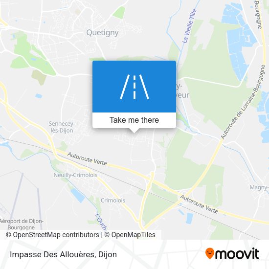 Impasse Des Allouères map