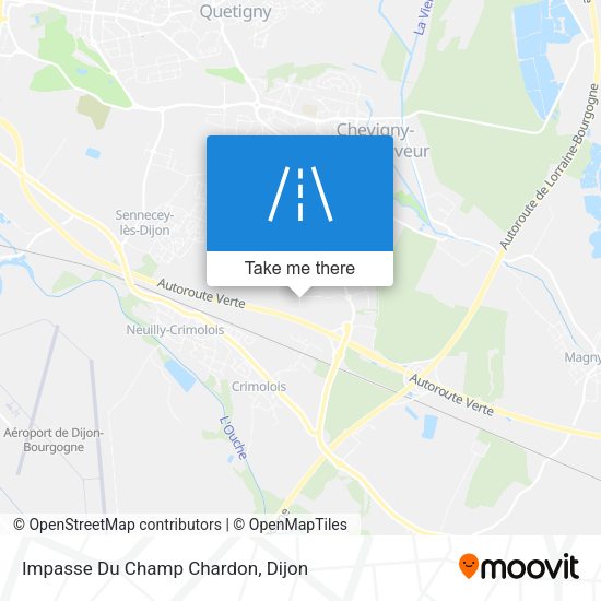 Impasse Du Champ Chardon map