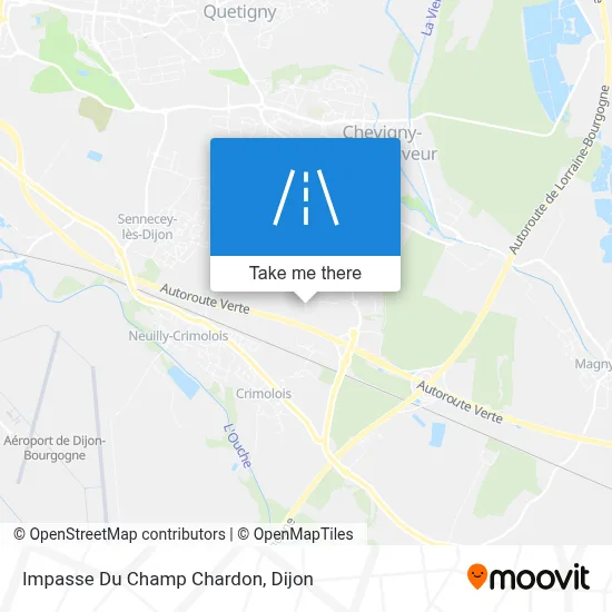 Impasse Du Champ Chardon map