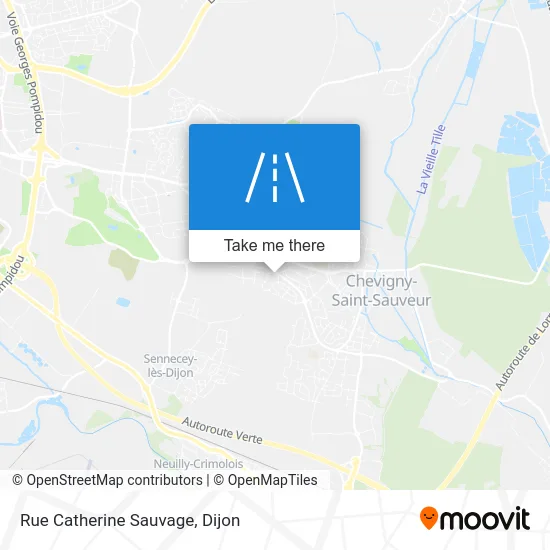 Rue Catherine Sauvage map