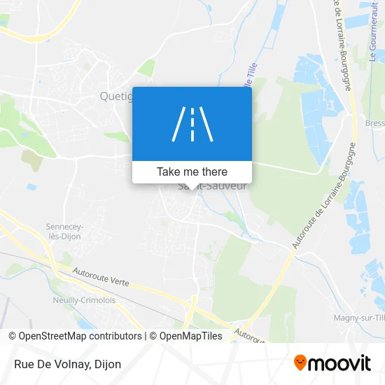 Rue De Volnay map