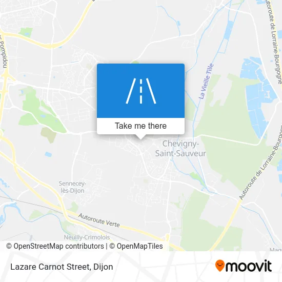 Rue Lazare Carnot map