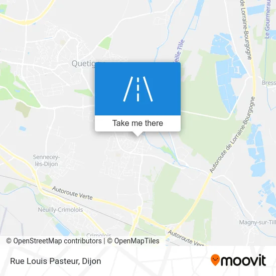 Rue Louis Pasteur map