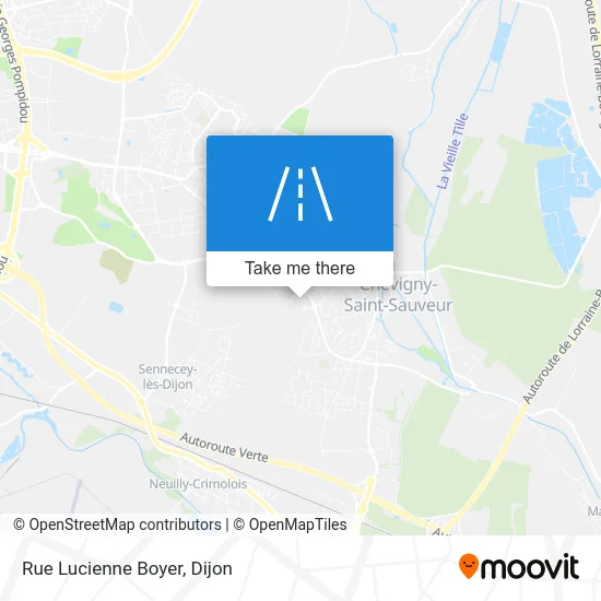 Rue Lucienne Boyer map