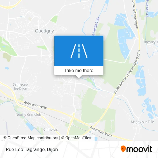 Rue Léo Lagrange map