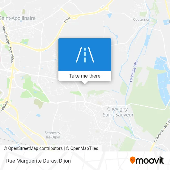 Rue Marguerite Duras map