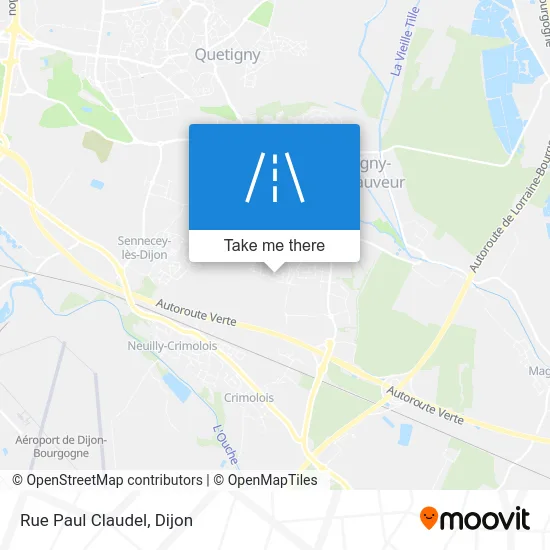 Rue Paul Claudel map