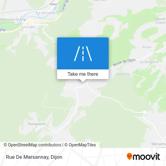 Rue De Marsannay map