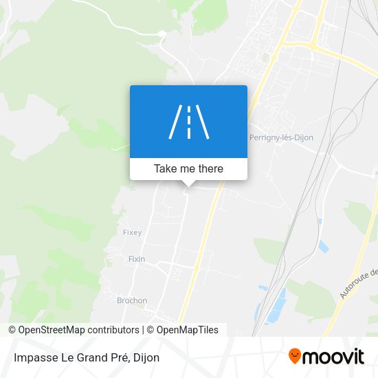 Impasse Le Grand Pré map