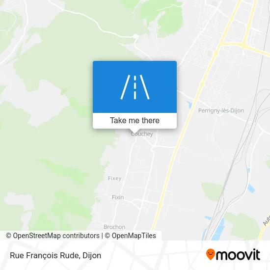 Rue François Rude map