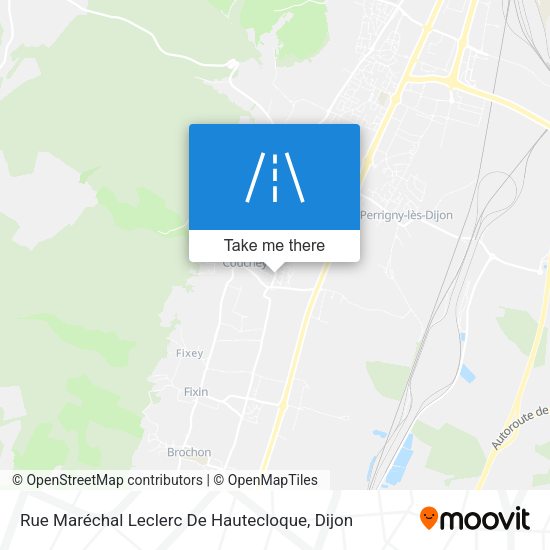 Rue Maréchal Leclerc De Hautecloque map