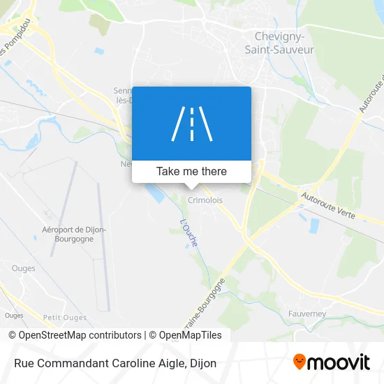 Rue Commandant Caroline Aigle map