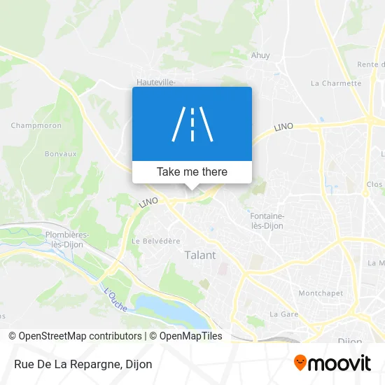 Rue De La Repargne map