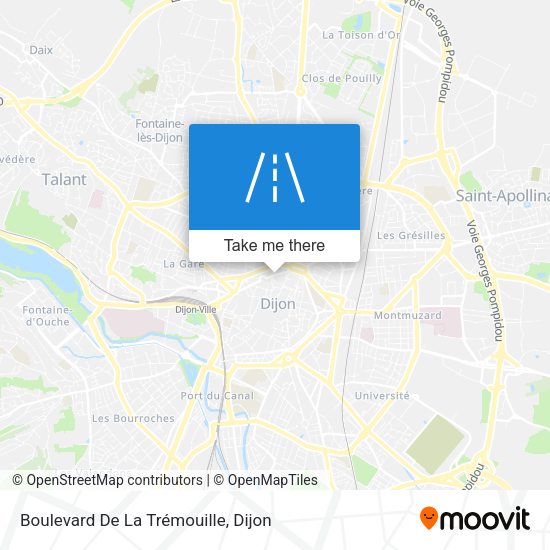Boulevard De La Trémouille map