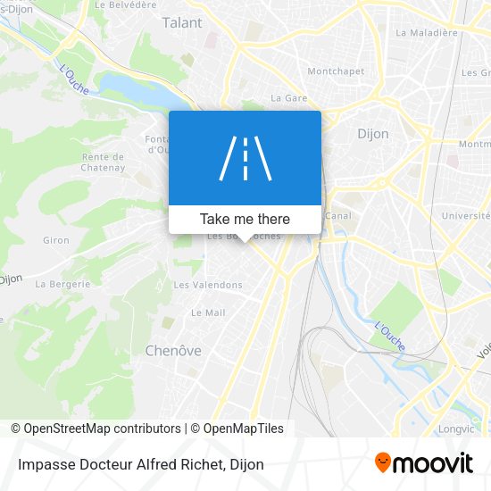 Impasse Docteur Alfred Richet map