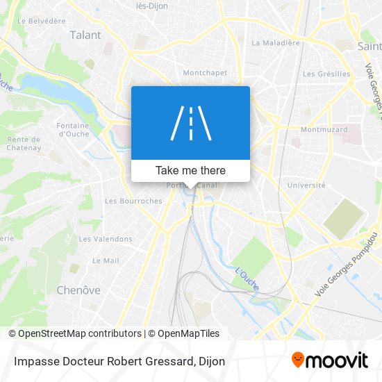 Impasse Docteur Robert Gressard map