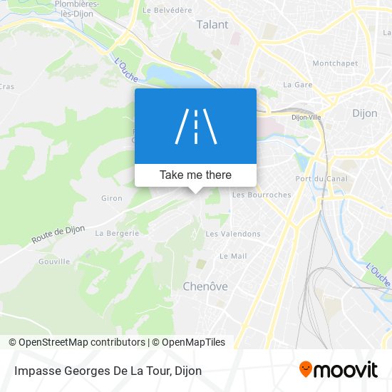 Impasse Georges De La Tour map