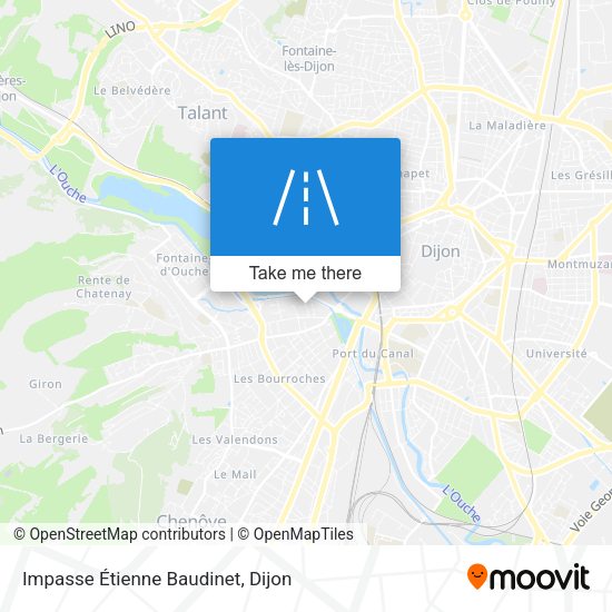 Impasse Étienne Baudinet map