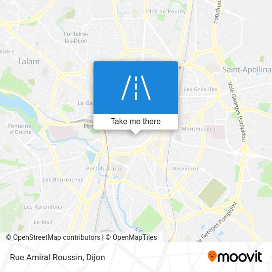 Rue Amiral Roussin map