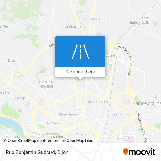 Rue Benjamin Guérard map