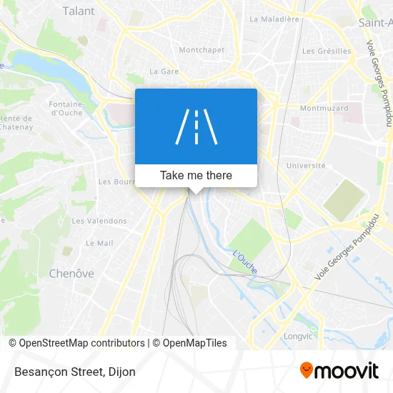 Rue De Besançon map