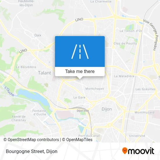 Rue De Bourgogne map