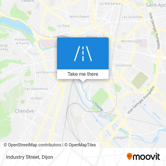 Rue De L'Industrie map